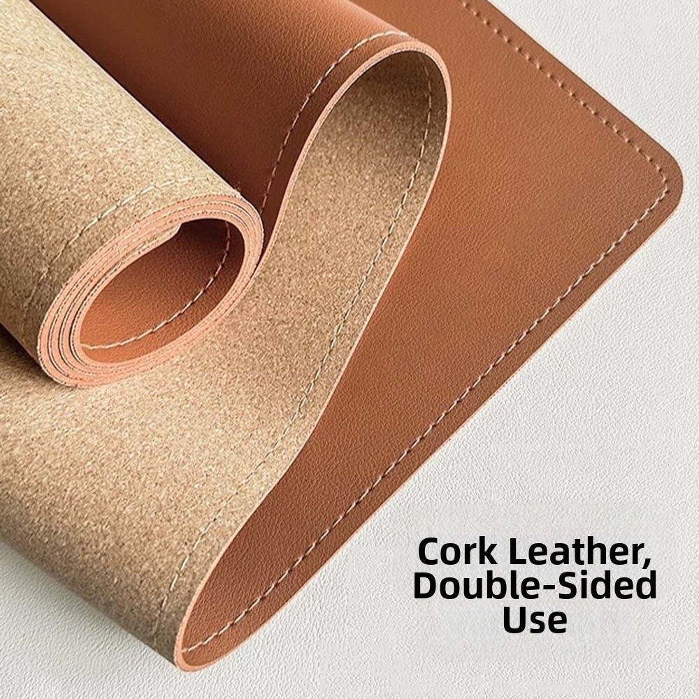Desk Pad Leather Large - حصيرة مكتبية جلدية للكتابة، حصيرة طاولة