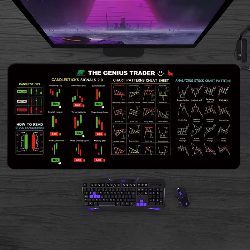 Desk Pad Leather Large - لوحة ماوس جلدية من EXCO Stock