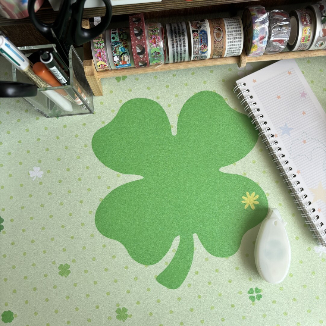 Desk Pad Leather Large - أربع أوراق البرسيم حماية العين وسادة
