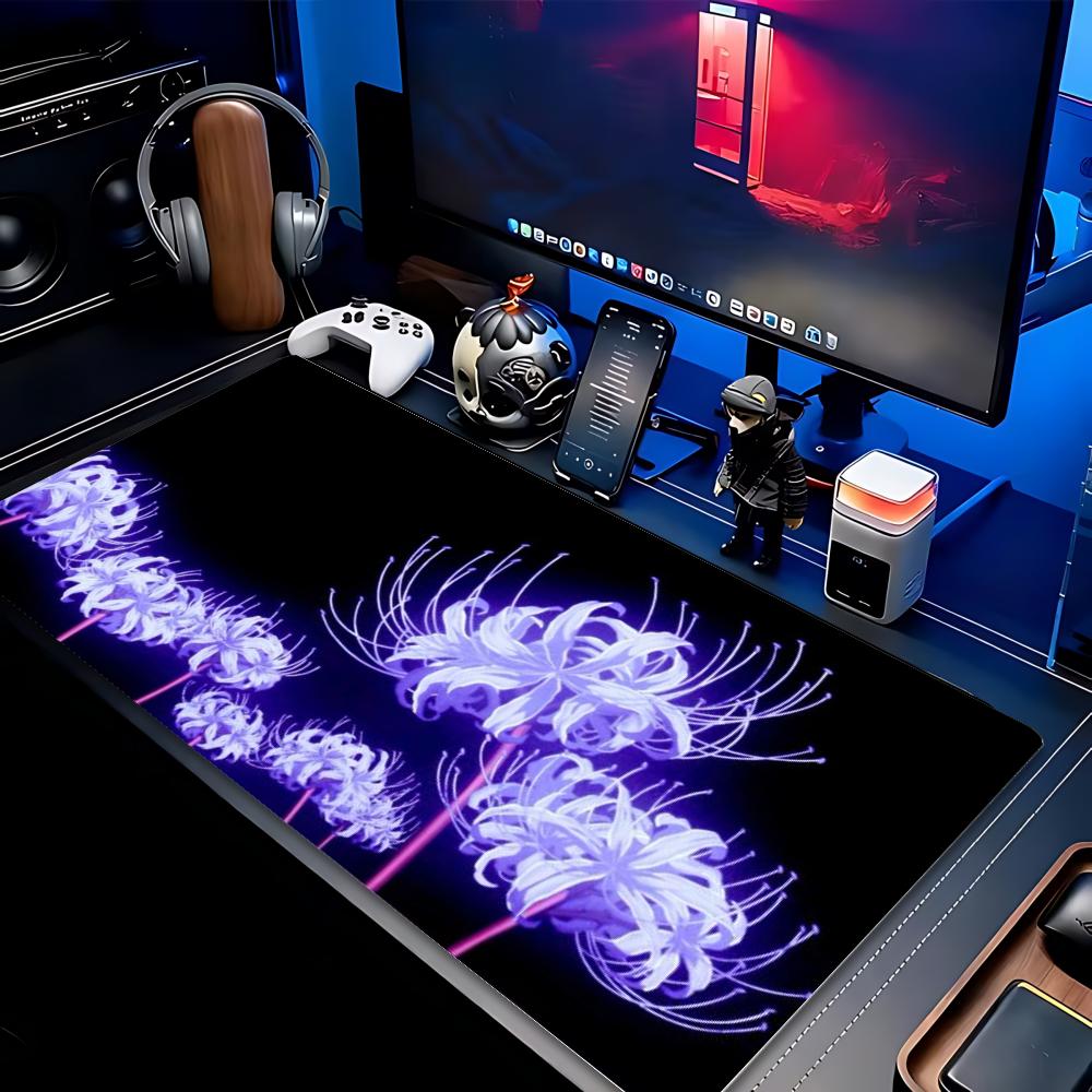 لوحة ماوس كبيرة جداً بتصميم جو - مراجعة Desk Setup Red وسعره