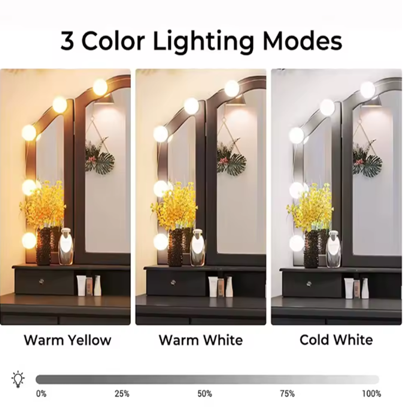 مصباح تجميل هوليوود قابل للفصل - مراجعة Led Desk Light Usb وسعره