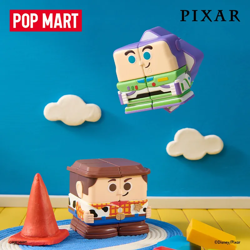 POP MART PIXAR POP CUBE CUBIEC - مراجعة Desk Setup Kawaii وسعره