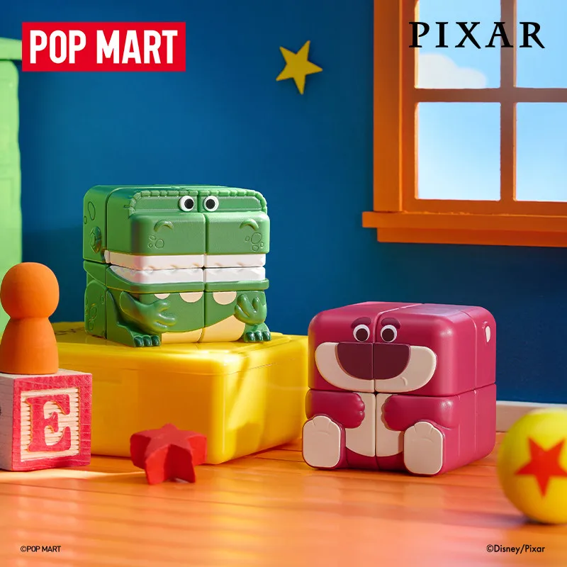 POP MART PIXAR POP CUBE CUBIEC - مراجعة Desk Setup Kawaii وسعره