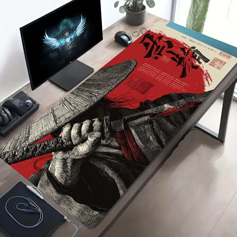 لوحة ماوس للألعاب بتصميم المحا - مراجعة Desk Setup Red وسعره