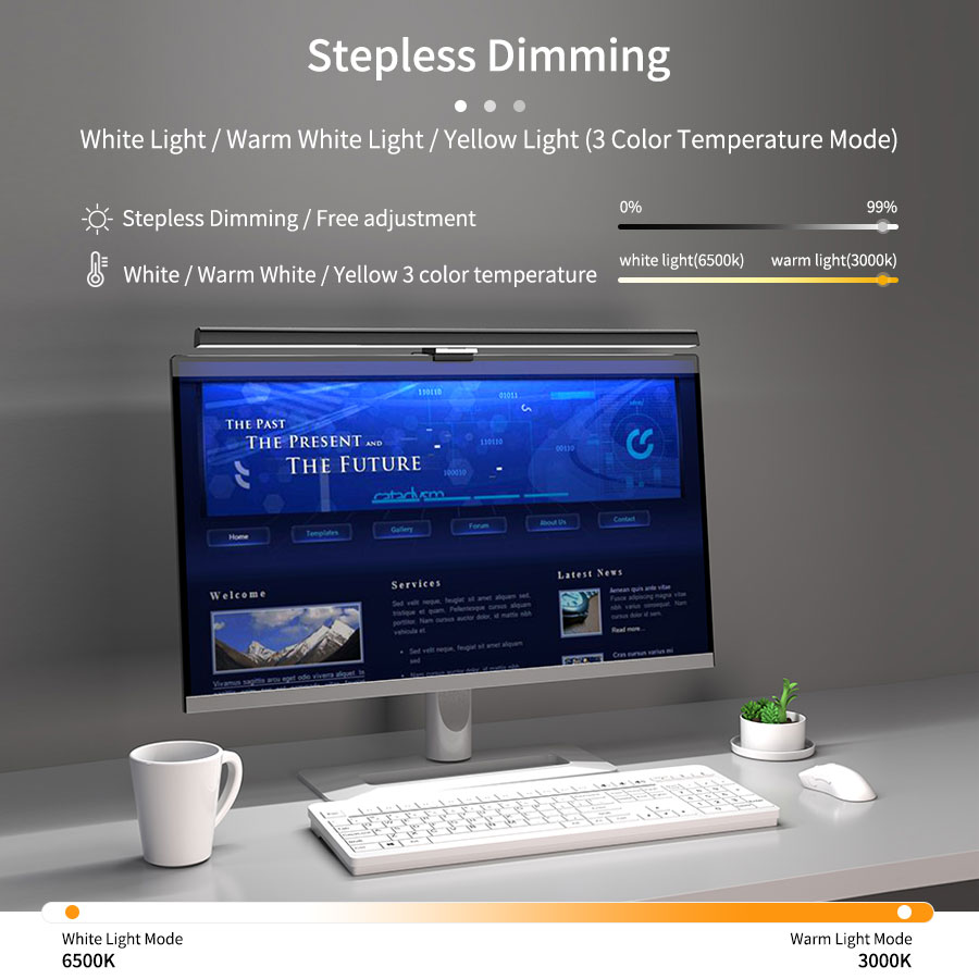 شريط إضاءة LED للشاشة بطول 50  - مراجعة Led Desk Light Usb وسعره