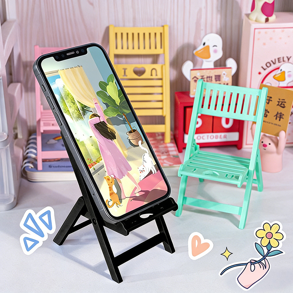 حامل هاتف مكتبي صغير قابل للطي - مراجعة Desk Setup Dorm وسعره