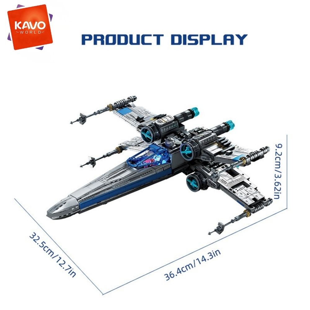 مجموعة مكعبات بناء مقاتلة فضائ - مراجعة Gaming Desk Setup Xbox وسعره
