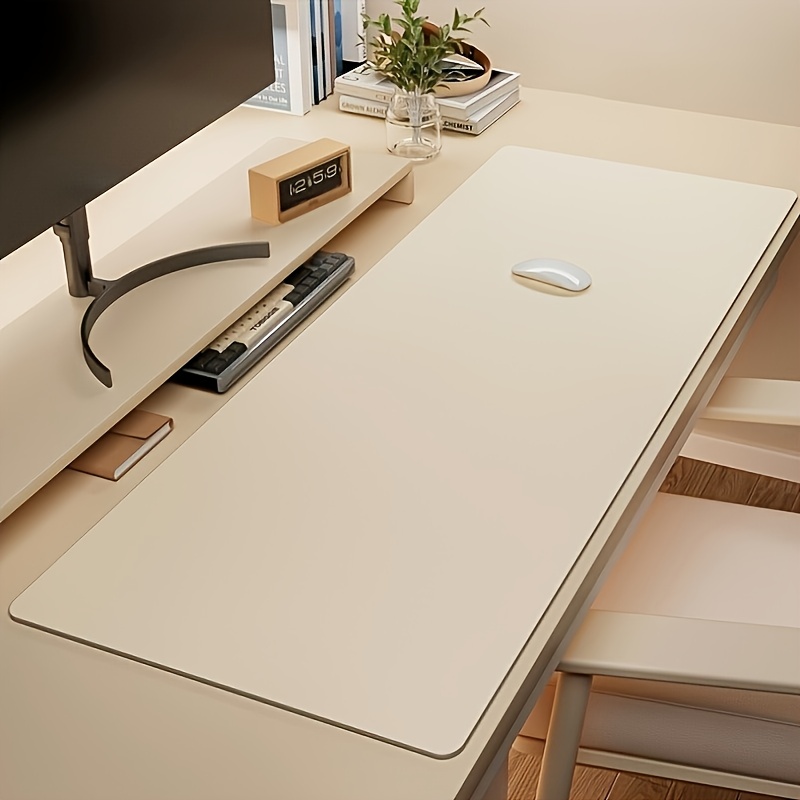قطعة واحدة من لوحة الماوس الكب - مراجعة Desk Pad Leather Large وسعره