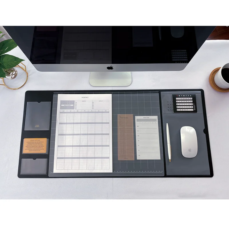 لوحة مذكرات محمولة كبيرة، لوحة - مراجعة Desk Pad Leather Large وسعره