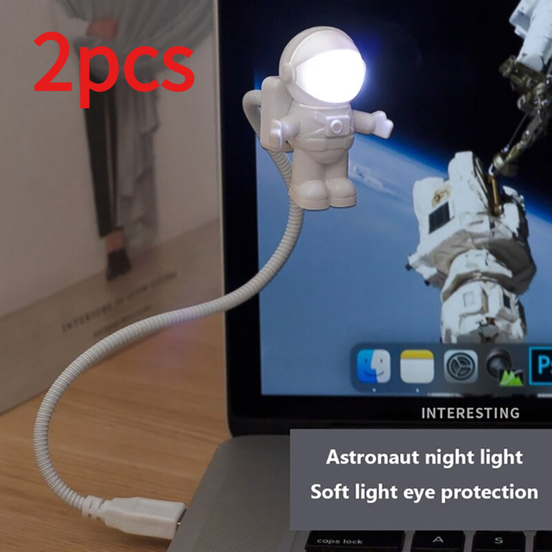 مصباح ليلي على شكل رائد فضاء ب - مراجعة Led Desk Light Usb وسعره