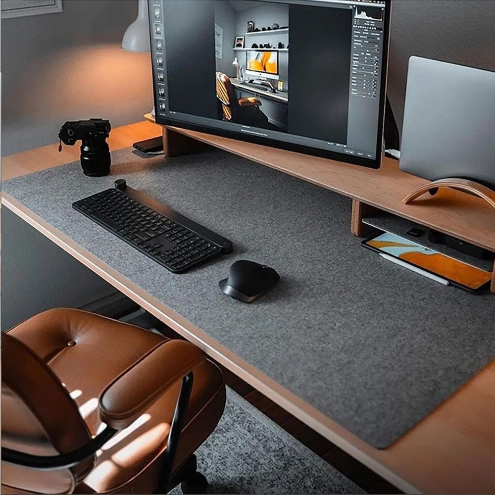 سجادة كمبيوتر مكتبية من اللباد - مراجعة Desk Setup Carpet وسعره