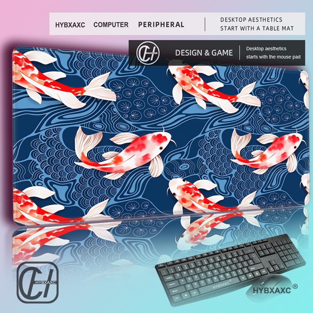 سجادة مكتب على شكل سمكة الكوي  - مراجعة Desk Setup Red وسعره