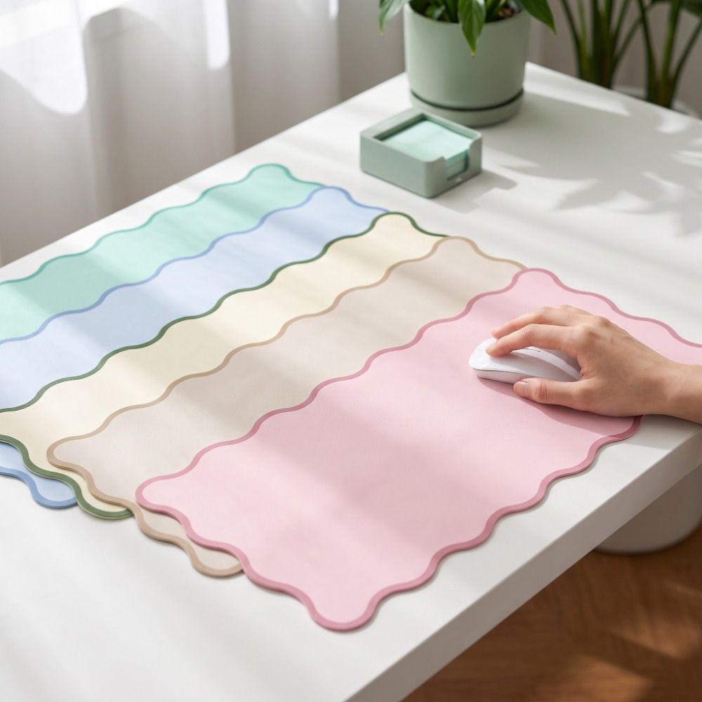 وسادة مكتب من الجلد الصناعي ال - مراجعة Desk Pad Leather Large وسعره