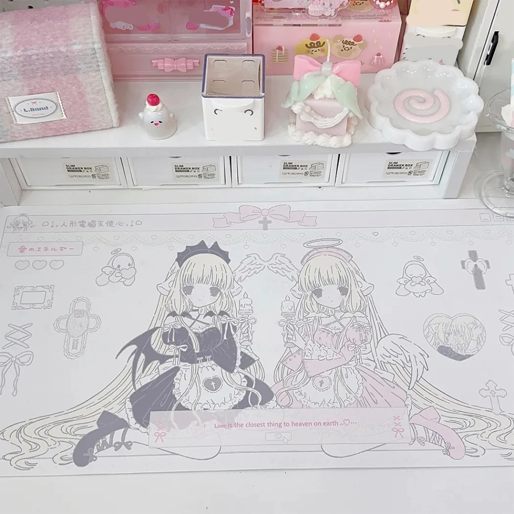 سجادة مكتب أصلية من Chobits Tw - مراجعة Desk Setup Dorm وسعره