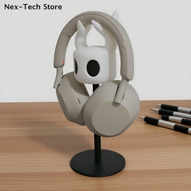 حامل سماعات رأس على شكل شخصية  - مراجعة Desk Setup Accessories وسعره