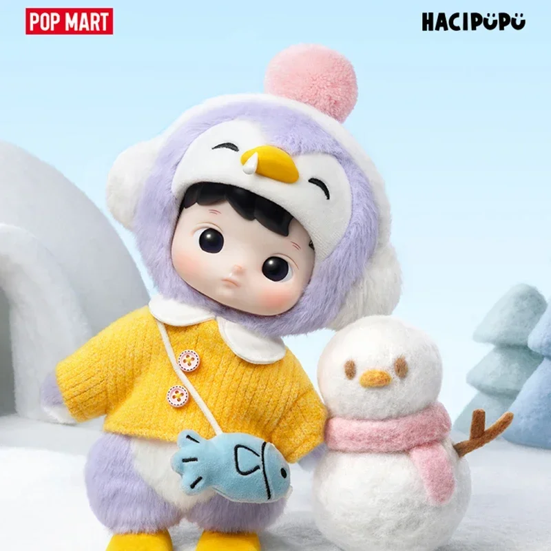 POP MART HACIPUPU Penguin 1/8  - مراجعة Desk Setup Kawaii وسعره