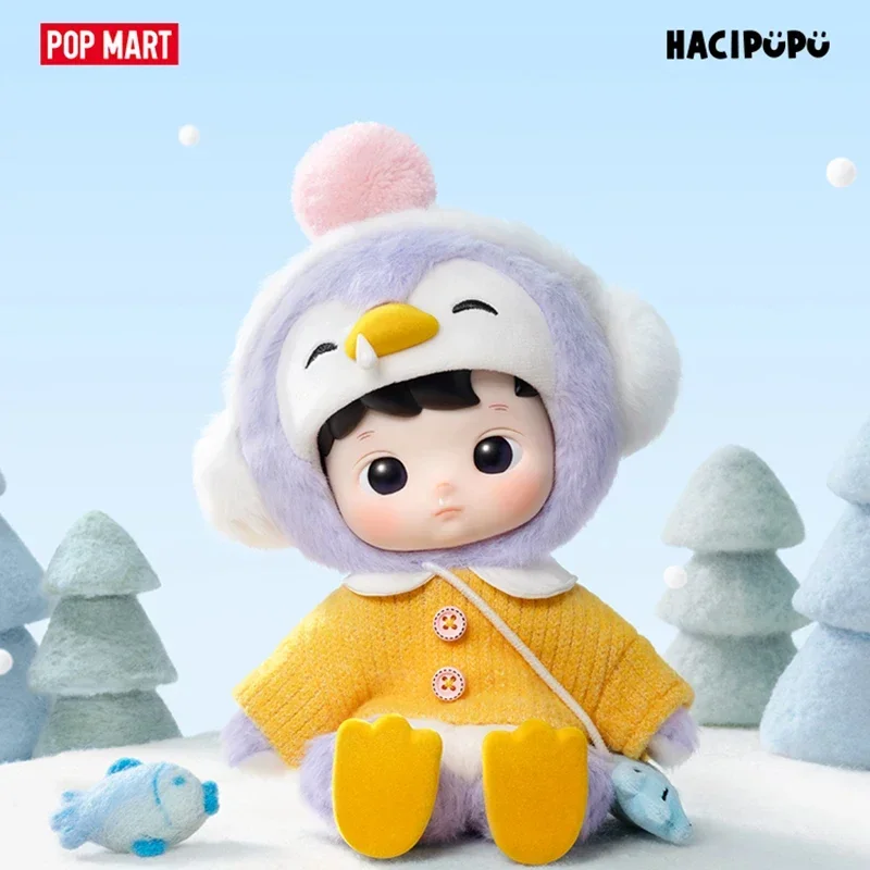 POP MART HACIPUPU Penguin 1/8  - مراجعة Desk Setup Kawaii وسعره