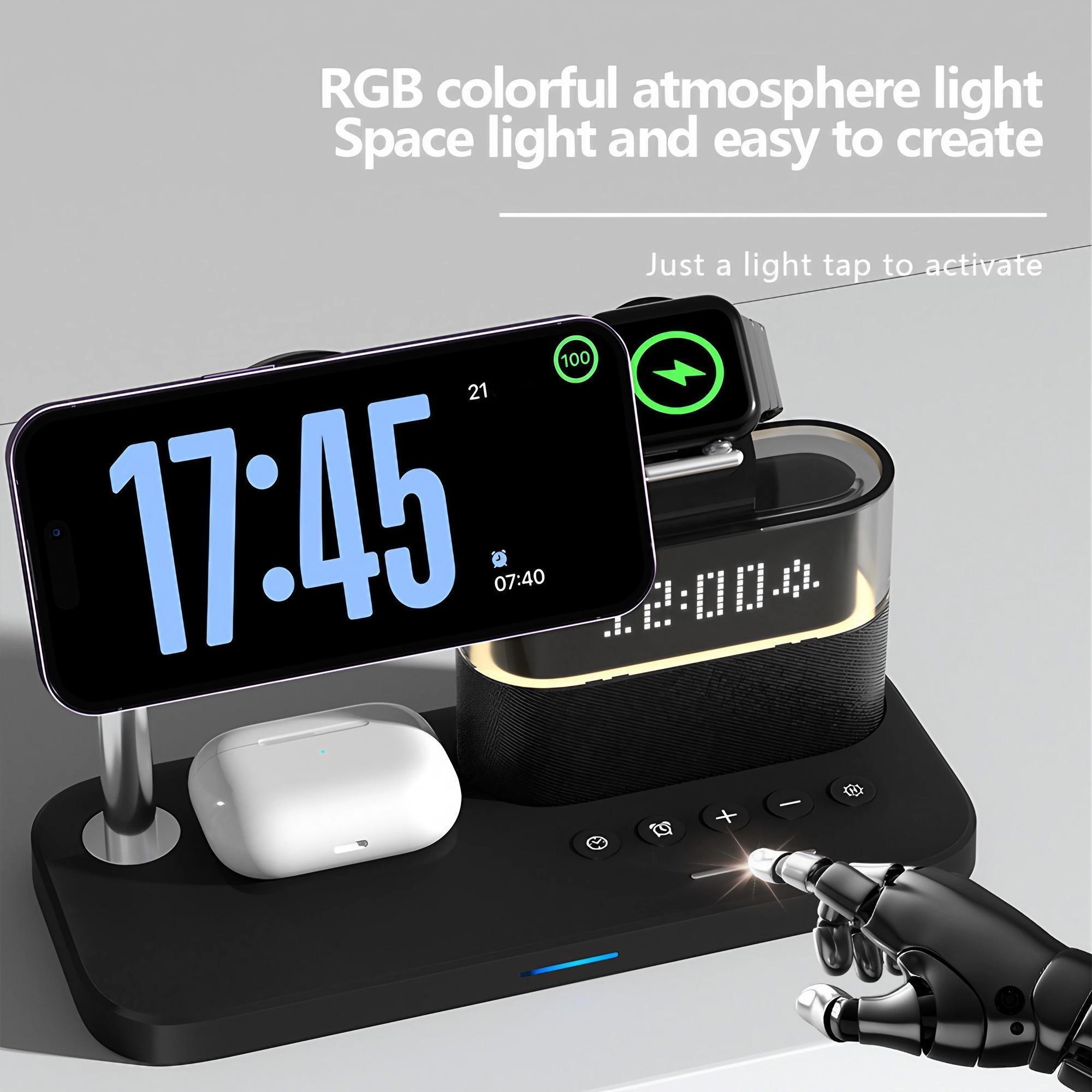 محطة شحن لاسلكية مغناطيسية لسل - مراجعة Led Desk Light Usb وسعره