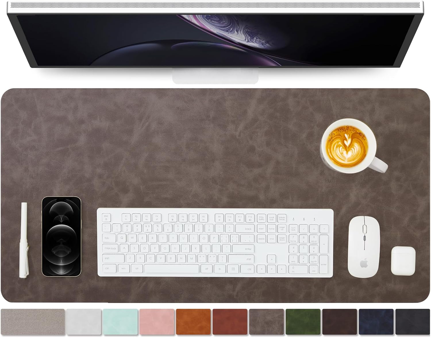 بساط مكتب جلدي من YSAGI - وساد - مراجعة Desk Pad Leather Large وسعره