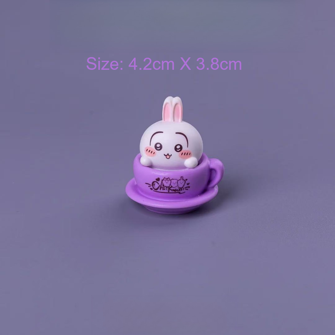 مجسم شاي كاوا دوار على شكل كوب - مراجعة Desk Setup Kawaii وسعره